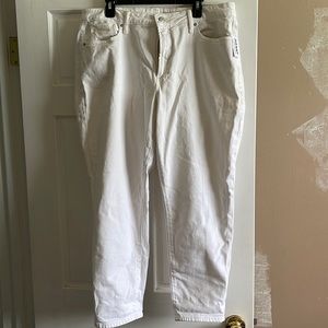 NWT white jeans pants